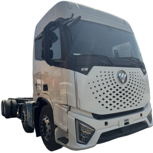 福田欧曼银河穿越版8x4半挂牵引车新型铁料卡车头 - Product Image 1