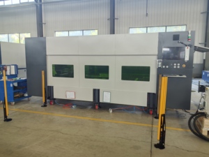 Mesas de Trabajo Intercambiables para Máquina de Corte Láser DC3015 para Espacios de Fábrica Compactos - Product Image 3