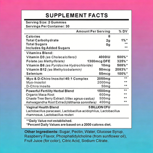 WELLBODY OEM/ODM Marque Privée Suppléments de Fertilité Certifiés Qualité Alimentaire pour Adultes Vitamines Prénatales en <span class=keywords><strong>Gummies</strong></span> pour Favoriser la Conception - Product Image 3