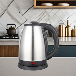 Petite bouilloire électrique portable en acier inoxydable de 1,8 L, arrêt automatique, conception sans fil, base rotative à 360°, haute efficacité - Product Image 5