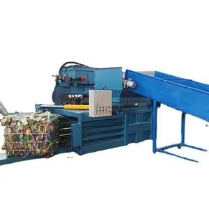 high efficient affordable industrial baler for stalk and cardboard quality machine made in China