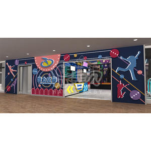 OEM/Odm <span class=keywords><strong>Trampoline</strong></span> de terrain de jeu sportif commercial personnalisé Ensembles de parc d'attractions intérieur Équipement pour enfant - Product Image 3