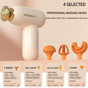 HEZHENG Nuovi Arrivi Prodotto di Tendenza Pistola per Massaggio Fasciale <span class=keywords><strong>Mini</strong></span> Vibratore per Donne Corpo Spalle Schiena Yoga Sport Massaggio Muscolare - Product Image 3