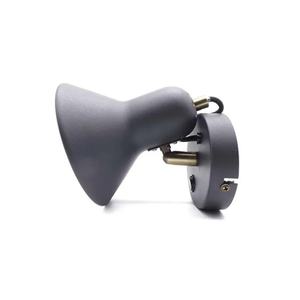 Applique da parete nera, attacco E27, design moderno, ideale per illuminazione decorativa in interni ed esterni. - Product Image 1