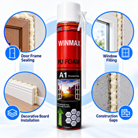 CHUANG MEI SHI A25 750ML Mastic PU haute durabilité à séchage rapide, forte adhérence, sans rétrécissement pour le remplissage des joints de cadre de porte