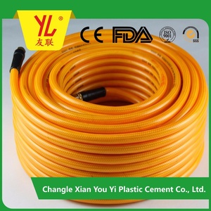 工厂批量采购8.5毫米黄色低价PVC农用灌溉喷雾软管 - Product Image 2