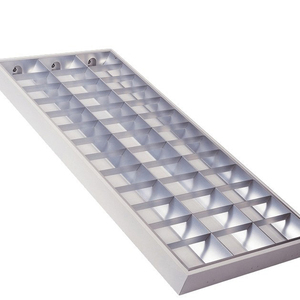 Hiện đại T8 lưới tản nhiệt đèn lõm bề mặt gắn 2x18W 4x36W 2ft 4ft huỳnh quang lưới tản nhiệt ánh sáng lịch thi đấu - Product Image 4