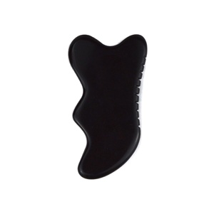 Prodotto più venduto Gua Sha strumento di <span class=keywords><strong>massaggio</strong></span> naturale pietra nera Guasha strumento <span class=keywords><strong>per</strong></span> il collo del piede posteriore <span class=keywords><strong>massaggio</strong></span> del viso - Product Image 1