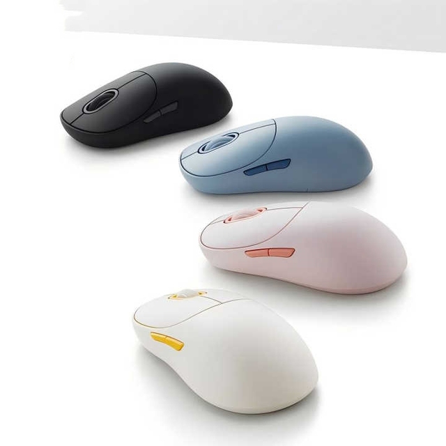Global  Wireless Mouse 3 2.4GHz BT Dual Mode TTC Light tone 1200DPI High-precision Sensor for Laptop Portable Game Mouse