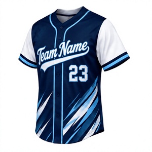 Uniforme de Béisbol Personalizado de Canadá y Estados Unidos para Niñas, Bordado, Poliéster, Rayas Finas, Conjunto de Uniforme de Béisbol al por Mayor, Jersey Deportivo de Softbol - Product Image 1