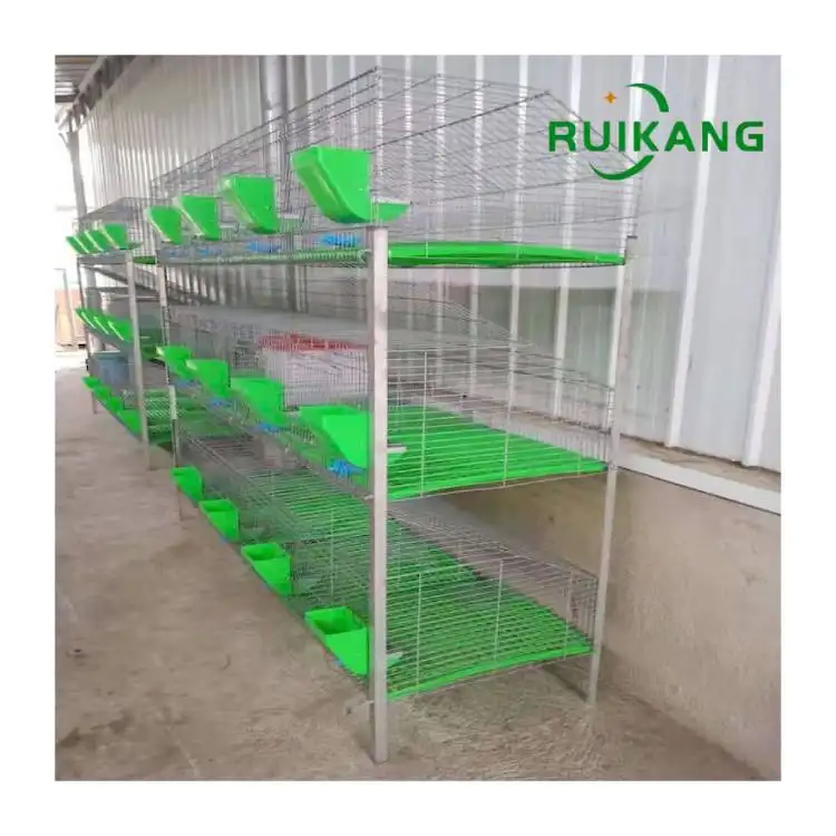 Rabbit cages commercial breeding for sale mother female industrial rabbit cage