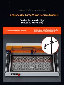 <span class=keywords><strong>Machine</strong></span> de gravure et de découpe laser <span class=keywords><strong>CNC</strong></span> CO2 C1 40W entièrement automatique pour le bois, la pierre, l'acrylique, le verre, <span class=keywords><strong>machine</strong></span> de découpe laser CO2 - Product Image 5