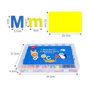 EVA Chữ Từ Và Số Kit Bọt Bảng Chữ Cái ABC Tủ Lạnh Nam Châm Trẻ Em Giáo Dục Đồ Chơi - Product Image 3