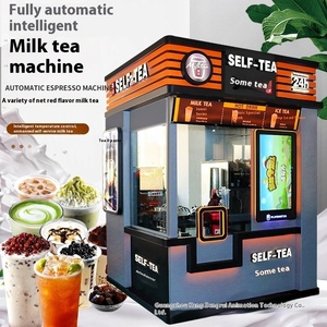 Máquina expendedora robótica no tripulada de metal comercial las 24 horas Sistema de pago con monedas de autoservicio para café con función SDK - Product Image 2
