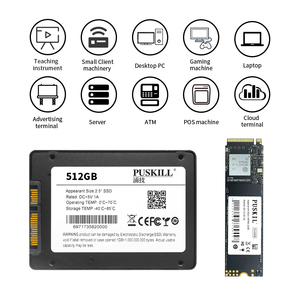 PUSKILL 1TB 2.5 นิ้ว SATA SSD ไดรฟ์โซลิดสเตทภายในสำหรับแล็ปท็อป บูตเร็ว เก็บข้อมูลสำหรับเล่นเกม - Product Image 3