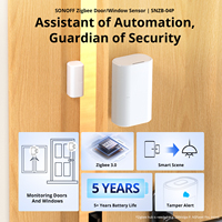 SONOFF SNZB-04P Zigbee porte/fenêtre capteur inviolable alerte scène intelligente télécommande maison intelligente ZHA travail avec Alexa Google Home