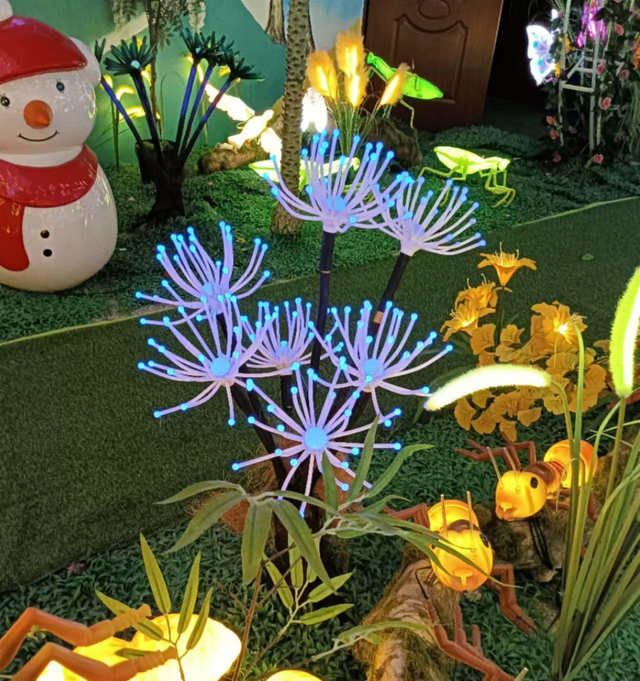 7 cabeza árbol de crisantemo