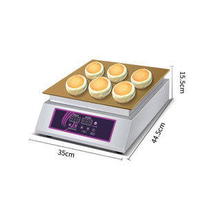 เครื่องทำซูเฟล่แพนเค้ก มัฟฟิน และวาฟเฟิล สแตนเลสแบบใหม่ ควบคุมด้วยระบบดิจิตอล ปรับอุณหภูมิได้ ตั้งเวลาได้ 110-240V - Product Image 3