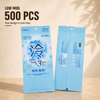 Sachet d'emballage personnalisé OEM pour lessive en poudre, imprimé, résistant à l'humidité, avec fermeture éclair, pour usage domestique