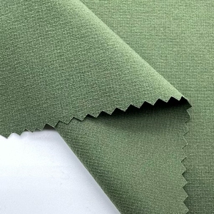 Yeni 0.1cm ızgara bükülmüş naylon dört taraflı elastik açık spor pantolon streç kumaş - Product Image 5