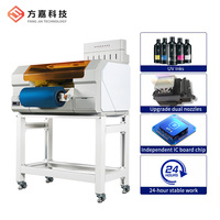 Impresora DTF Automática A3 XP600/DX7 con Tinta UV, Kit Todo en Uno con Agitador y Secador de Película de Transferencia de Calor para Impresión de Camisetas, Textiles y Prendas