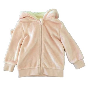 Venta al por mayor de ropa de bebé de franela con capucha 100% algodón sudaderas con capucha Niña chaquetas de bebé lindo conejo Rosa ropa de <span class=keywords><strong>Nina</strong></span> chico abrigos - Product Image 3
