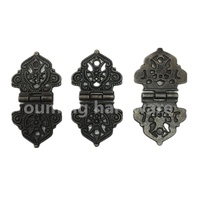 Charnière en alliage de Zinc pour boîte en bois, charnière Antique de haute qualité pour petite boîte à bijoux