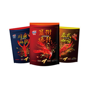 QINQIN all'ingrosso OEM frutti di mare snack Indonesia gamberi cracker sacchetti di <span class=keywords><strong>cibo</strong></span> - Product Image 6