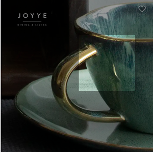 Tazza <span class=keywords><strong>da</strong></span> Tè in Ceramica Ecologica dal Design Classico e Lussuoso per Set di Caffè e Tè - Product Image 6