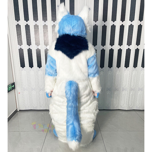 Costume <span class=keywords><strong>Fursuit</strong></span> en Peluche pour Cosplay Animalier, Fête et Exposition, Costumes de Cosplay Furry, <span class=keywords><strong>Fursuit</strong></span> Chat - Product Image 5
