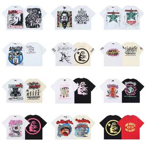 T-shirt Hell and Stars 1.1 Estate 2026 Stampa Lettere Vestibilità Ampia Traspirante 260g Uomo Donna Con NFC - Product Image 1