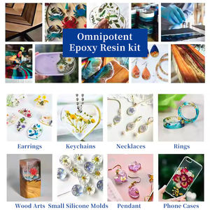 Kit de Resina Epóxi Cristalina de Alto Brilho e Auto-Nivelante para Revestimento de Capas de Telefone - Product Image 3