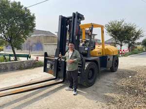 Offre Spéciale TCM 100 10 tonnes chariot élévateur diesel multifonctionnel de haute qualité utilisé à bas prix en vente fabriqué au Japon avec boîte de vitesses centrale - Product Image 5