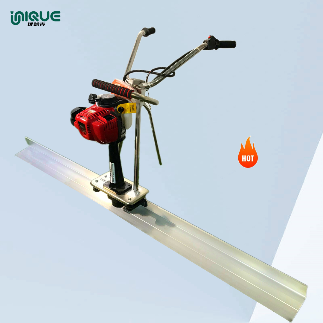 SOLAR CROWS Electric Concrete Power Screed - 1M Hardened Blade, Dual Vibration Modes For Leveling Cement & Floor Smoothing