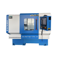 Machine de réparation de jantes à double découpe diamantée automatique pour usage moyen, avec assistance à distance avancée, YUJIE AWR26E, précision de 0,01 mm