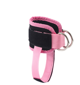 Correas de Tobillo con Anillo en D para Entrenamiento de Glúteos y Piernas, Protección y Soporte para Ejercicios en el Gimnasio - Product Image 5