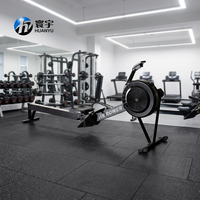 Máquina de Remo de Alta Resistencia para Gimnasio, Entrenamiento Cruzado, Cardio, Equipo de Fitness para Todo el Cuerpo