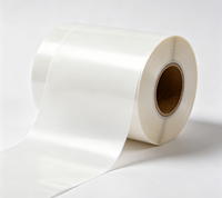 Film étirable PE transparent 50 cm, rouleau de film rétractable souple, résistant à l'humidité, pour emballage alimentaire et produits chimiques