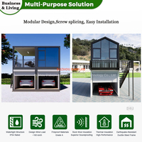 Garage préfabriqué moderne de luxe en conteneur, structure en acier, abri de voiture portable pour assemblage rapide