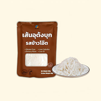 Konjac Oat Flavor Instant Noodles Low Calorie 0 Fat Weight Loss Gluten Free Satiety Good for Digestion Bag