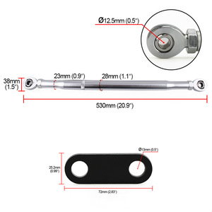 ชุดแขนควบคุมด้านหน้าแบบ crastp สำหรับ Honda Civic อัพเกรด CRX88-91เพิ่มความเสถียร - Product Image 2