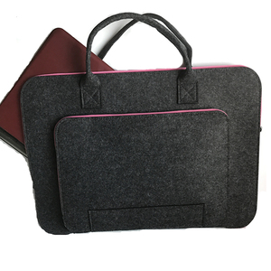 Hàng bán chạy, cặp đựng tài liệu bằng nỉ thân thiện với môi trường, túi máy tính, túi laptop bằng nỉ tùy chỉnh - Product Image 2