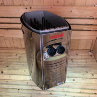 Chauffe-sauna Harvia Vega 8 kW en acier inoxydable 304 antirouille, poêle électrique durable pour sauna humide et sec