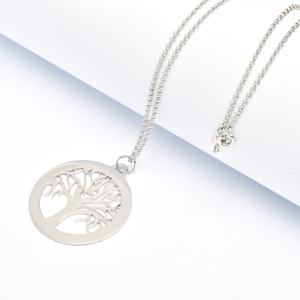 Liontin pohon dicap kalung kehidupan <span class=keywords><strong>Skyrim</strong></span> pohon liontin 925 perak - Product Image 3