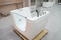 Baignoire bébé en acrylique Baignoire bébé autoportante Babay Spa avec baignoire de massage à température pour Babay