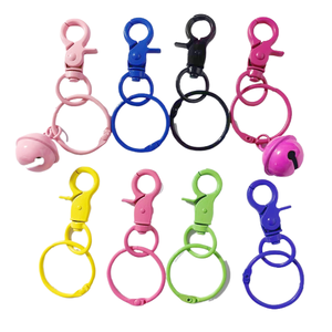 Fermoirs de porte laqués en <span class=keywords><strong>3</strong></span> points, colorés, vente en gros, accessoires DIY, fermoirs mousquetons, attaches pour poupées, petites ressorts crevettes - Product Image 4