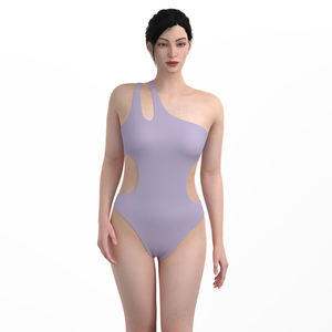 بكيني مخصص للمصانع بكميات قليلة (MOQ)، تصميم حمالة عنق مثير وجذاب، طقم بيكيني ثونغ مقاسات كبيرة وملابس سباحة - Product Image 6