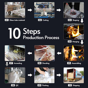 Juego de Decantador de Vidrio de Borosilicato Soplado a Mano con Forma de <span class=keywords><strong>Granada</strong></span>, Venta al por Mayor de Fábrica, 2 Vasos para Whisky y Vino, Apto para Lavavajillas - Product Image 6