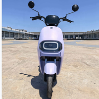 Scooter électrique pour femmes, confortable, léger, pour les trajets quotidiens, couleur mocha, couleur douce macaron, batterie amovible 48V, homologué pour la route européenne, E-Moped