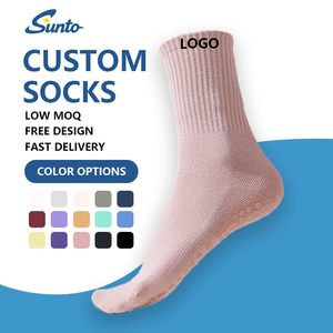 <span class=keywords><strong>Calcetines</strong></span> de Pilates con Logotipo Personalizado, Antideslizantes, Transpirables, de Algodón, <span class=keywords><strong>para</strong></span> <span class=keywords><strong>Yoga</strong></span> y Pilates, <span class=keywords><strong>para</strong></span> Estudio - Product Image 2